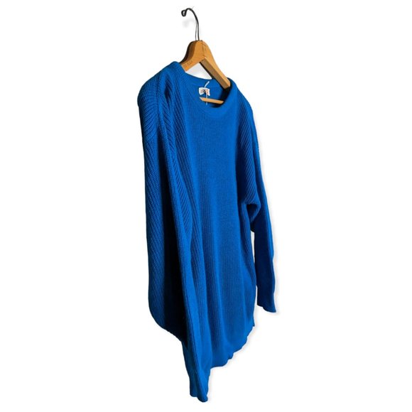 Vintage Pandora Blue Crew Neck Sweater Size Medium - Picture 6 of 11